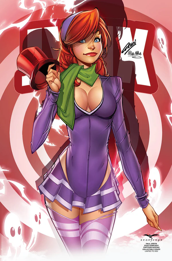 Paul Green - 2026 February Cartoon Queens Collectible Cover - LE 300
