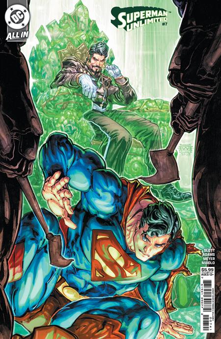 SUPERMAN UNLIMITED #7 CVR D FREDDIE E WILLIAMS II CARD STOCK VAR