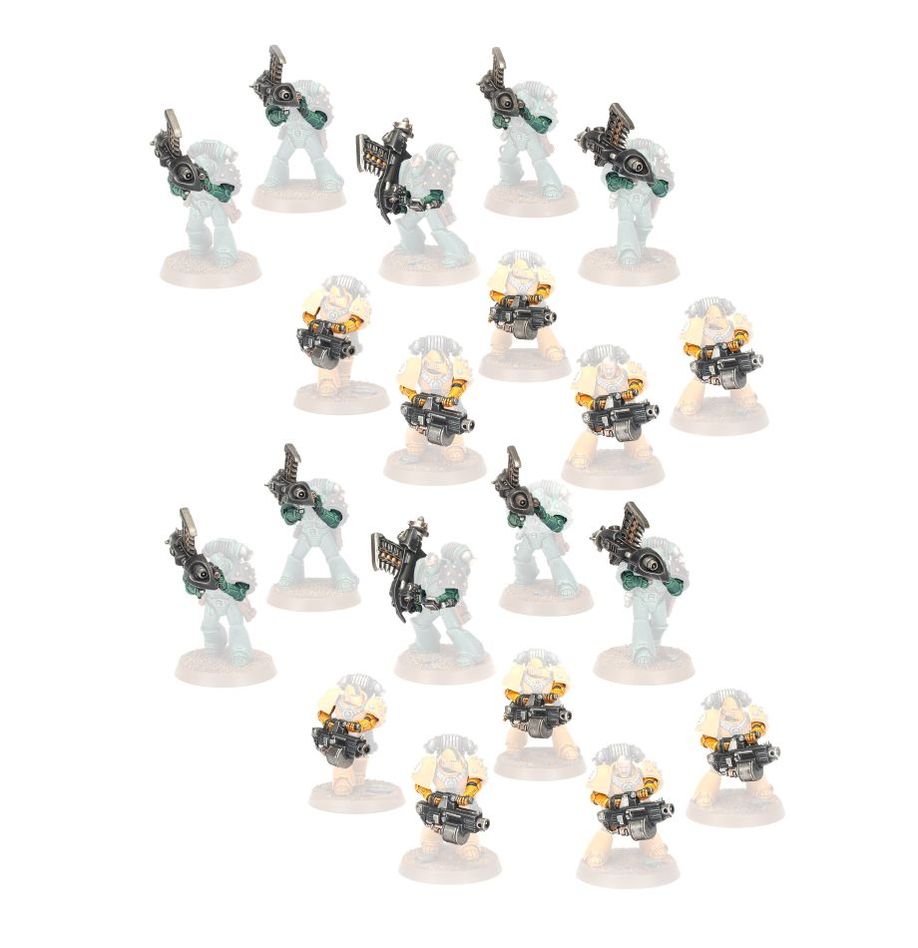 Legionaries Astartes: Heavy Weapons Upgrade Set - Missile Launchers and Heavy Bolters