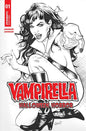 VAMPIRELLA HALLOWEEN HORROR #1 CVR Q INC 1:7 GREG LAND LINE ART FOC BONUS VAR