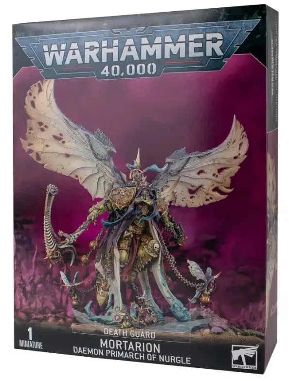 DEATH GUARD: MORTARION: DAEMON PRIMARCH OF NURGLE