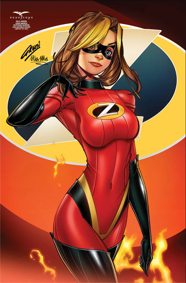 Paul Green - 2026 March Cartoon Queens Collectible Cover - LE 300
