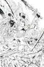 SONJA REBORN #5 CVR L INC 1:7 GREG LAND LINE ART VIRGIN FOC BONUS VAR