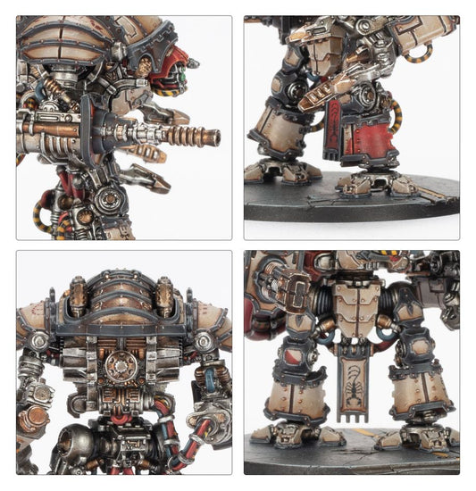 LEGIONS IMPERIALIS: MECHANICUM QUESTORIS KNIGHTS MAGAERA AND STYRIX