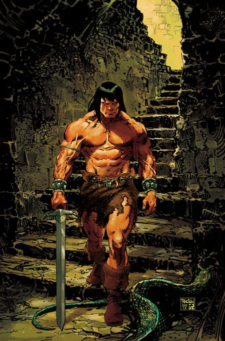 CONAN THE BARBARIAN #24 CVR D DAN PANOSIAN FOIL VIRGIN VAR (MR)