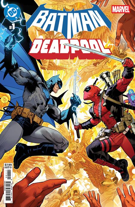 DF DC MARVEL BATMAN DEADPOOL #1 CGC GRADED 9.8