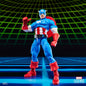 Marvel Legends Series Gamerverse Captain America vs Venom, Retro Video Game-Inspired Collectible 6-Inch Action Figures