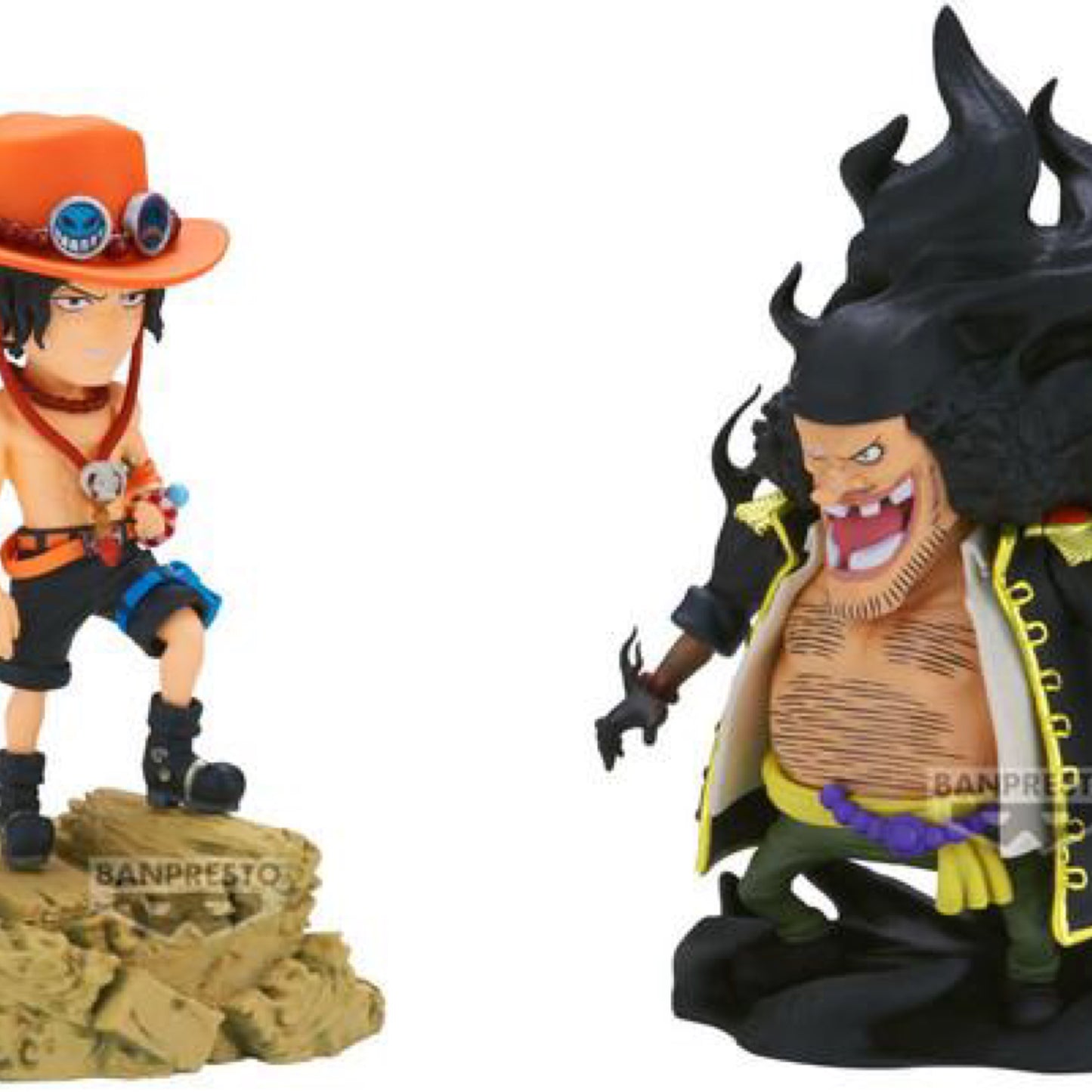 One Piece Ace VS Marshal