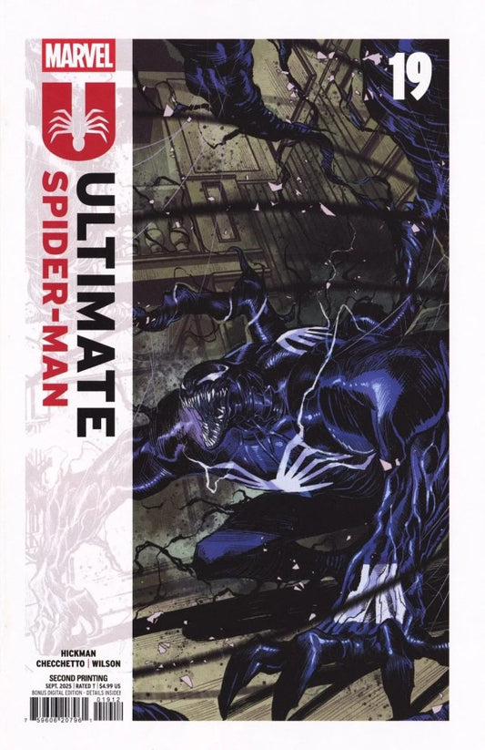 ULTIMATE SPIDER-MAN #19 MARCO CHECCHETTO 2ND PRINTING VARIANT