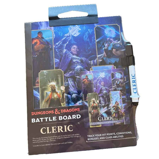 BEADLE AND GRIMM'S: DUNGEONS AND DRAGONS: BATTLE BOARD: CLERIC CLASS