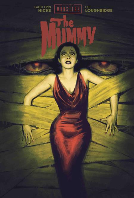 UNIVERSAL MONSTERS THE MUMMY HC DIRECT MARKET EXCLUSIVE DAVID TALASKI CVR