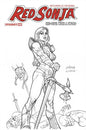 RED SONJA SHE DEVIL WITH A SWORD #1 CVR M INC 1:15 JOSEPH MICHAEL LINSNER LINE ART COVER VAR
