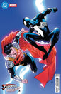 DC MARVEL SUPERMAN SPIDER-MAN #1 (ONE SHOT) CVR R DANIEL SAMPERE SUPER-BOY PRIME & SPIDER-MAN BLACK CARD STOCK VAR