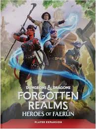 Dungeons & Dragons Forgotten Realms Player Expansion, by Wizards of the Coast