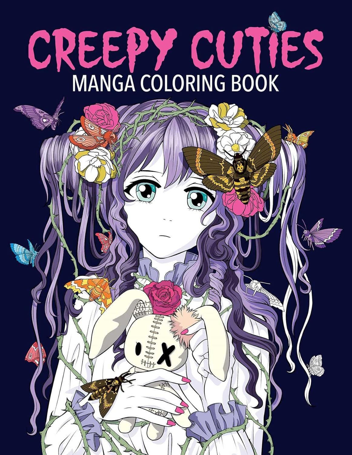 Creepy Cuties Manga Coloring