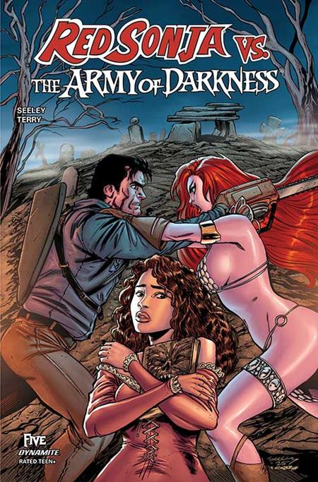 RED SONJA VS ARMY OF DARKNESS #5 CVR B TIM SEELEY VAR