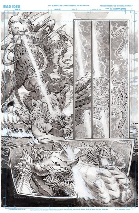 OLYMPUS SAGA MEGALITH #1 (OF 4) CVR L LEWIS LAROSA ORIGINAL ART EDITION 9 VAR
