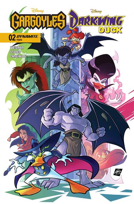 GARGOYLES DARKWING DUCK # 2 CVR D CIRO CANGIALOSI VAR