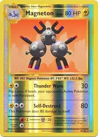 Magneton-XY - Evolutions-Holo Rare-Reverse Holofoil