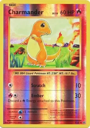 Charmander-XY - Evolutions-Common-Reverse Holofoil