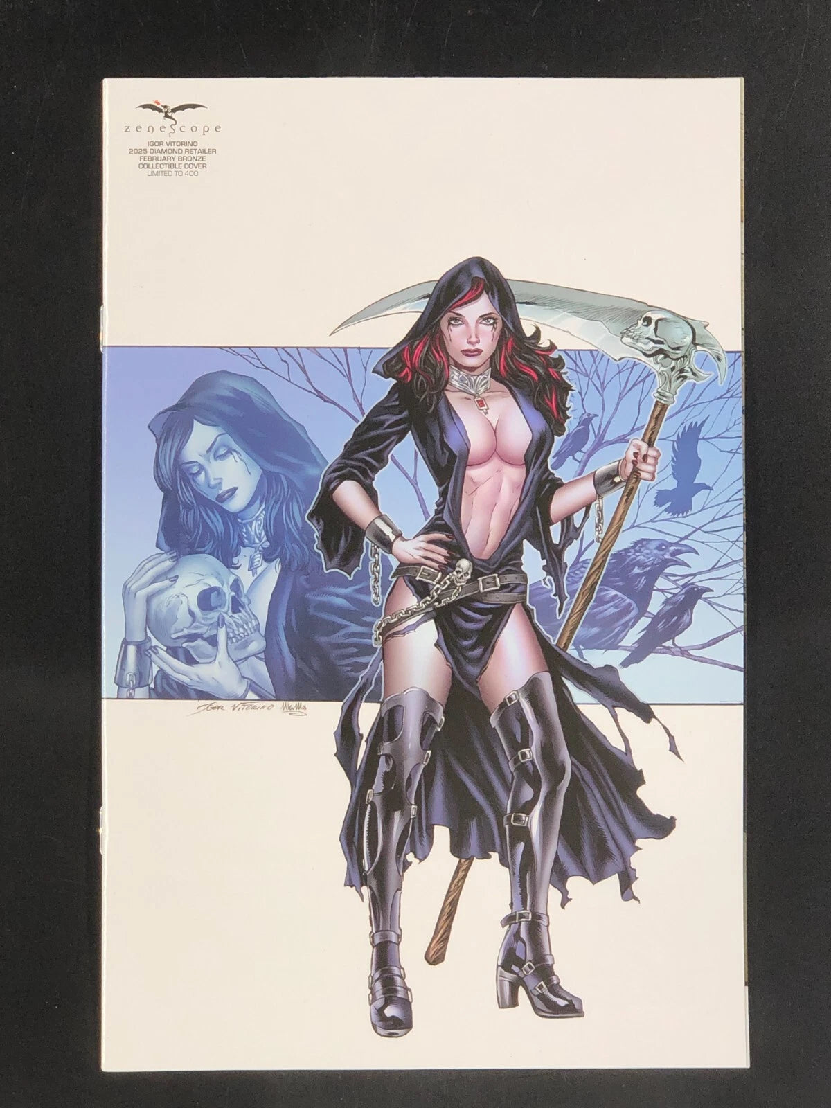 Terror & Fury Rise of the Night #2 Vitorino Bronze Retailer Variant Ltd 400 NM-